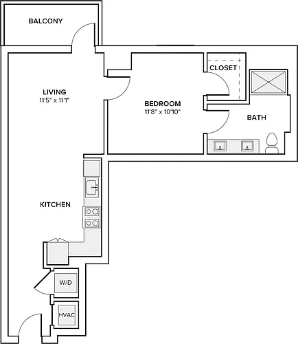 Floor plan A02