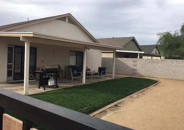 Back yard