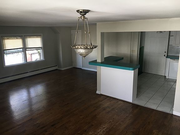 Dining room overlooking living rm and kitchen