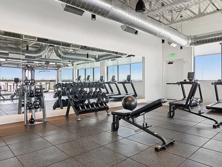 Train your way with cardio equipment, free weights, strength stations, and open workout space designed for every fitness routine.