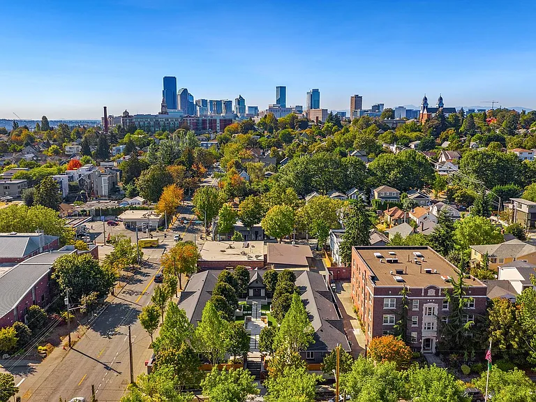 19 blocks to downtown, on major bus lines