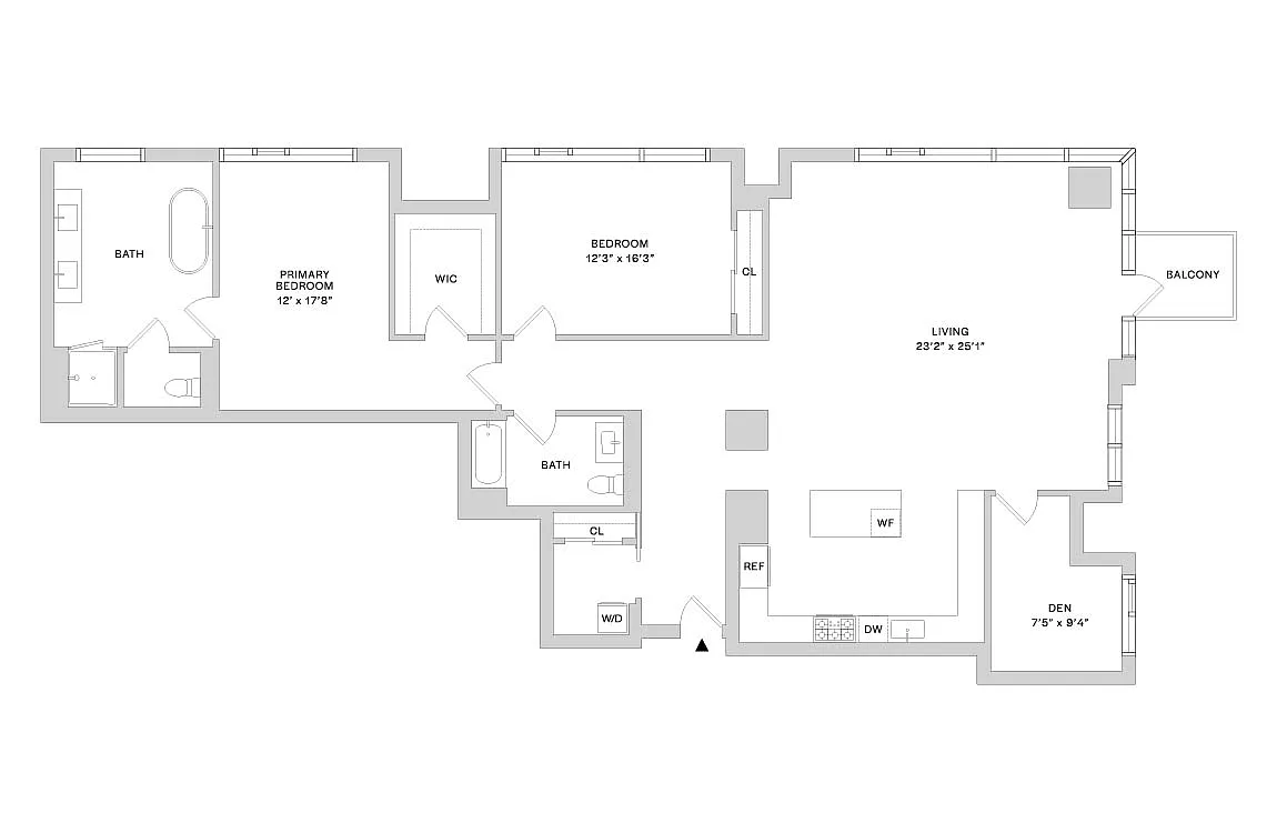 Floor plan Penthouse C