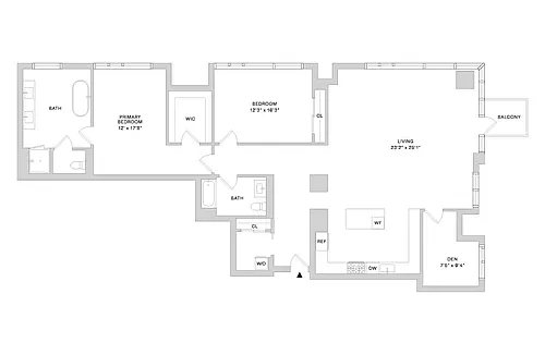 Floor plan Penthouse C