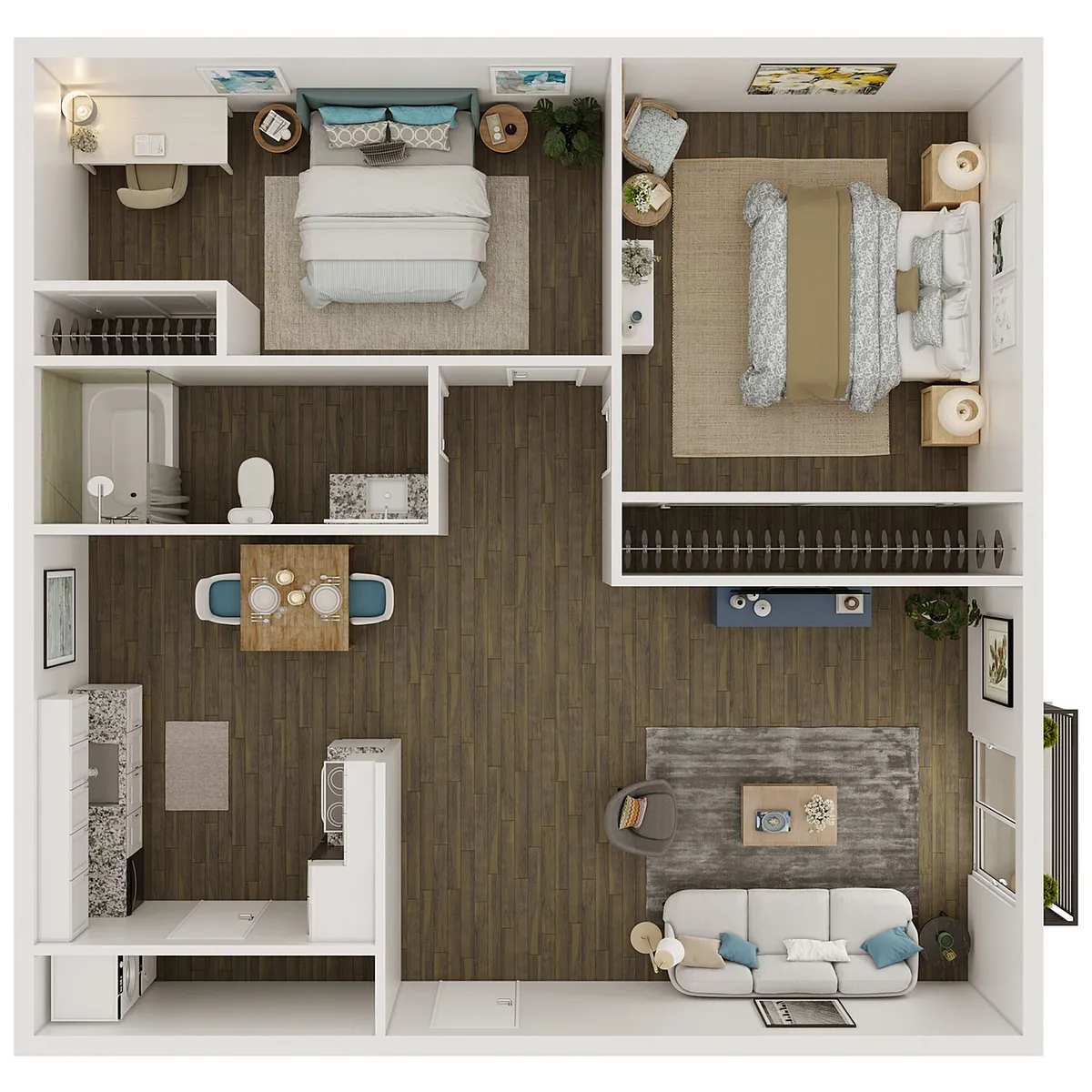 Floor plan The Wedington