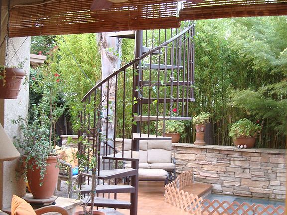 Covered patio