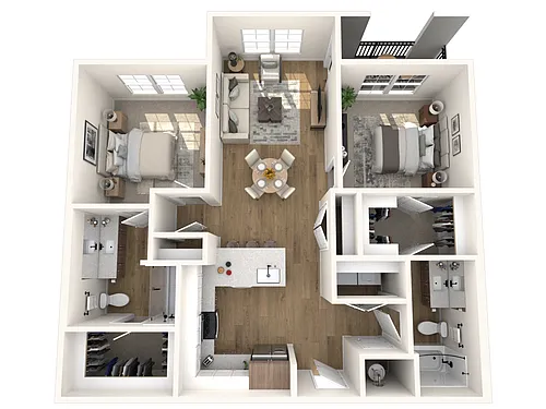 Floor plan B1