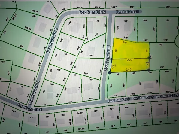 0 Fox Lair Trl Lot 26 & 27, Flintstone, GA 30725