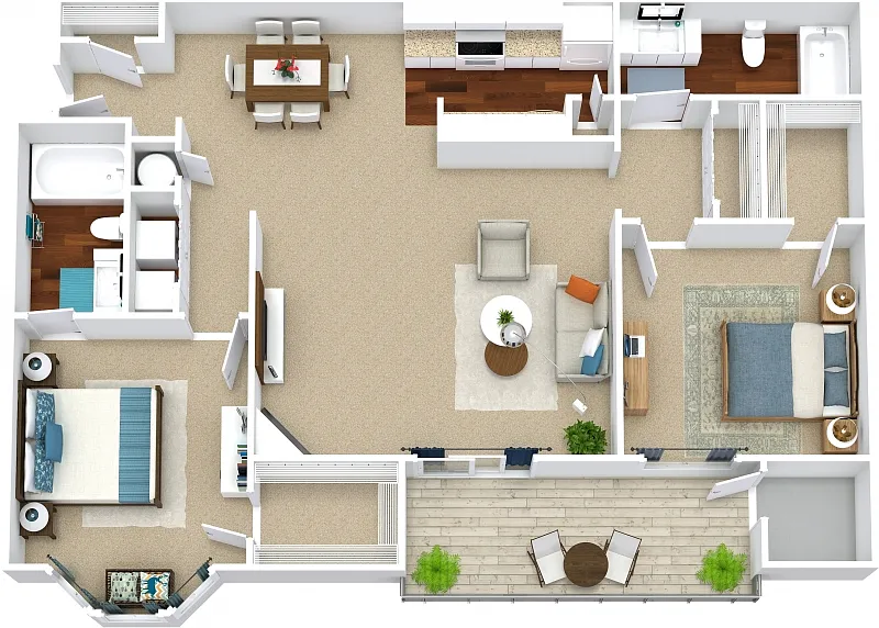 Floor plan The Ridgeway