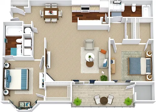 Floor plan The Ridgeway
