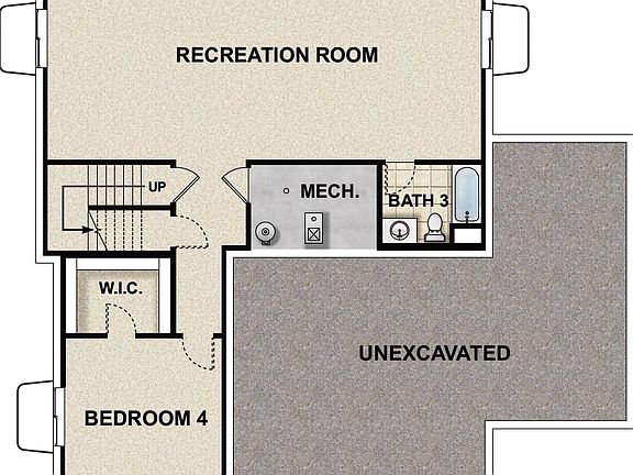 Optional Finished Basement