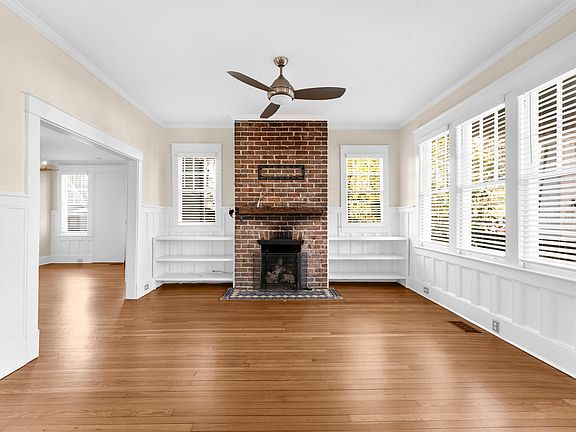 Living Room / Fireplace Into Dining Room