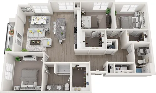 Floor plan C1