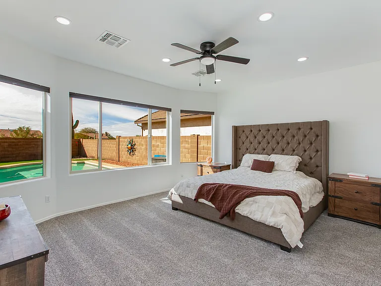 Solar+Privacy Window Screens on all windows