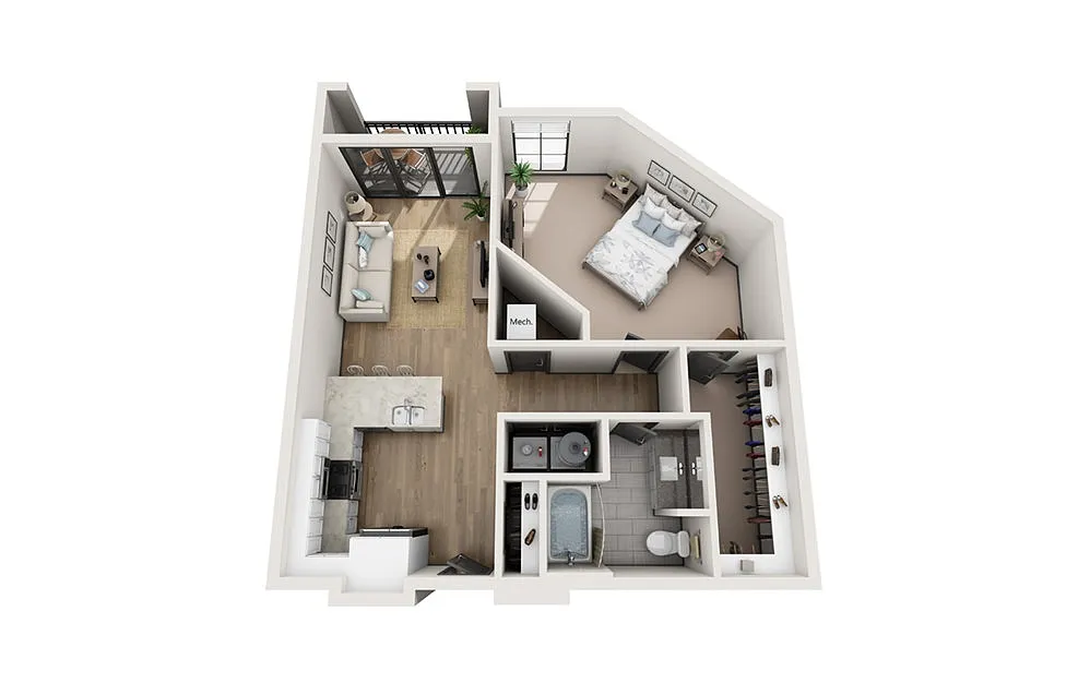 Floor plan Carter