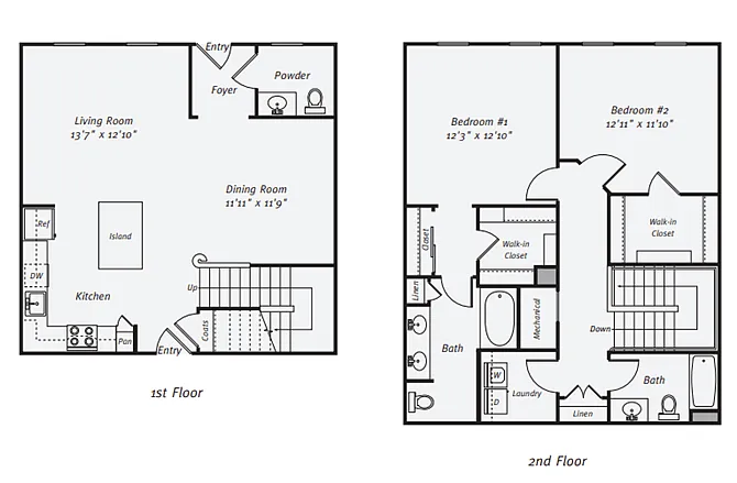 Floor plan The Brentwood