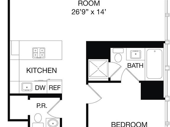 2nd image of 157 W 57th St APT 32A