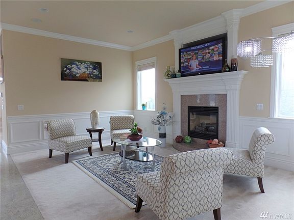 Open family rooms to kitchen & dining area with Elevators build in your home! 