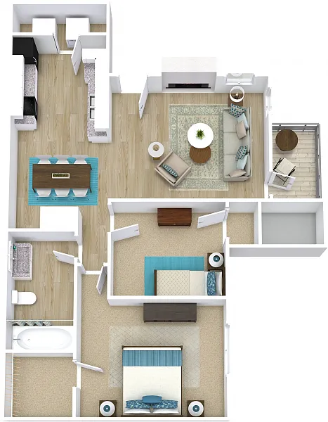 Floor plan The Post Oak