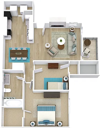 Floor plan The Post Oak
