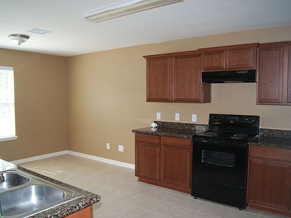 kitchen and dining area