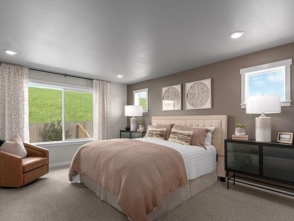master bedroom- model picture