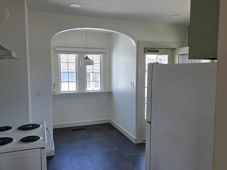 Breakfast nook.
