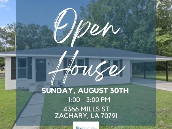 4366 Mills St, Zachary, LA 70791