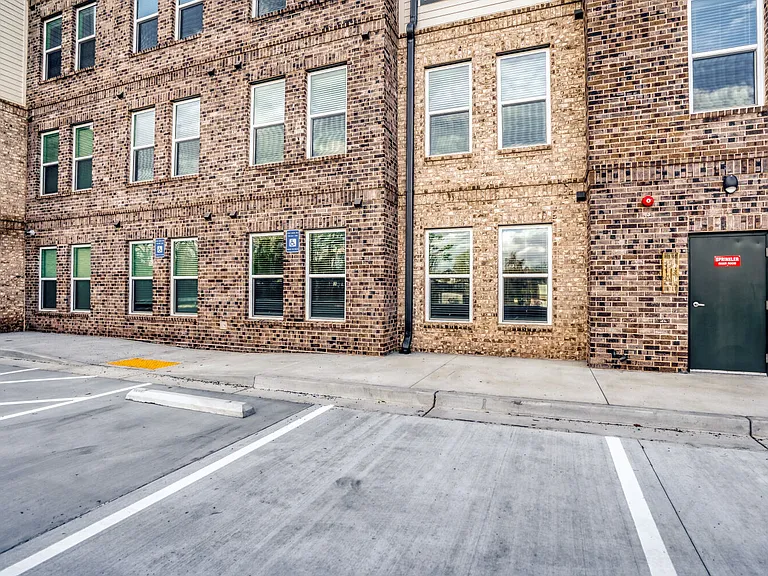 Exterior Rear View of Building