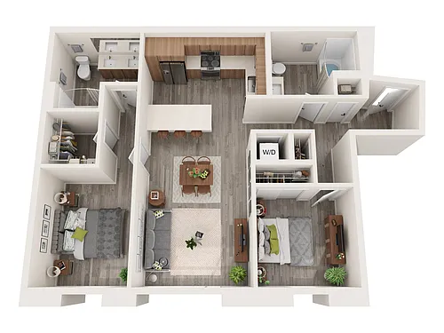 Floor plan Harmony 6
