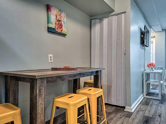 Kitchen area.