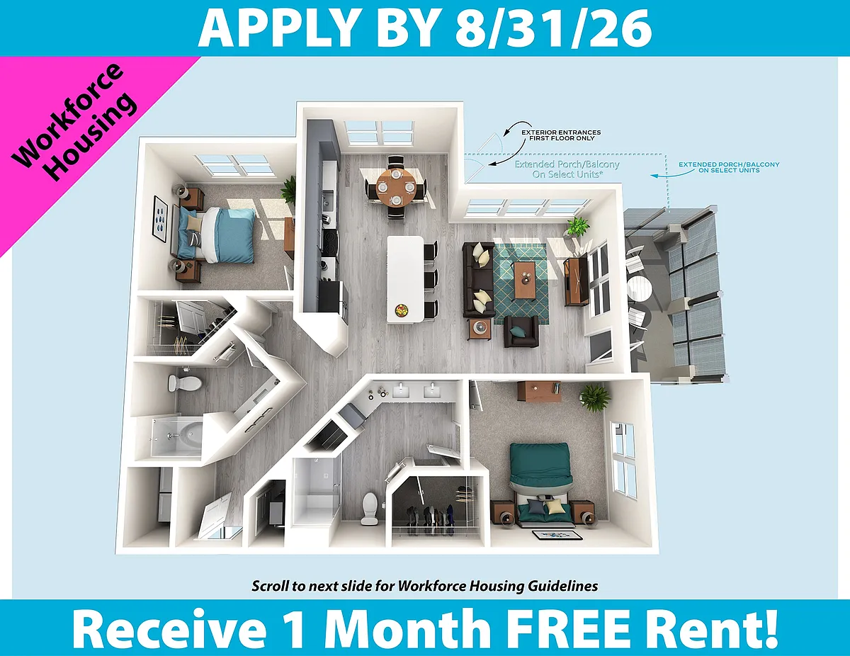 Floor plan Lifestyle Thirteen WFH