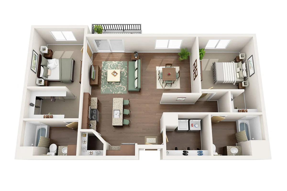 Floor plan B2