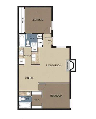 Floor plan B1