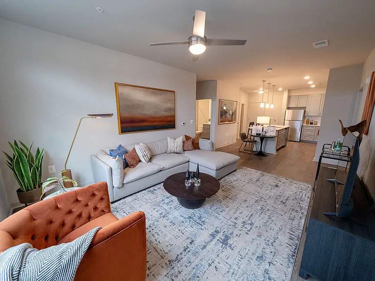 Living Room (Model 2BD/2BA Apt)