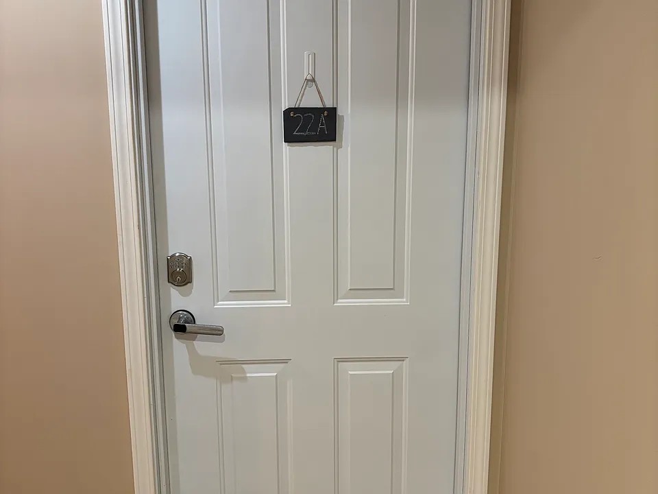 Secure apartment entrance