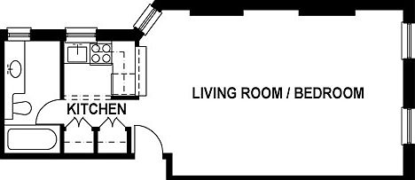 2nd image of 1590 2nd Ave APT 4RN