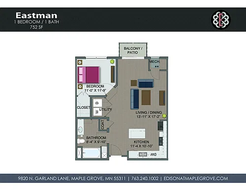 Floor plan Eastman