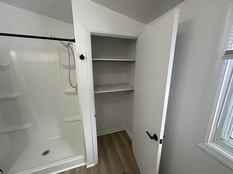 Bathroom with Linen closet