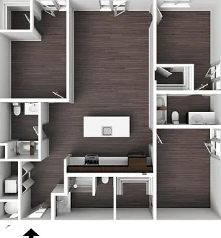 3 Bedroom 3 Bedroom
