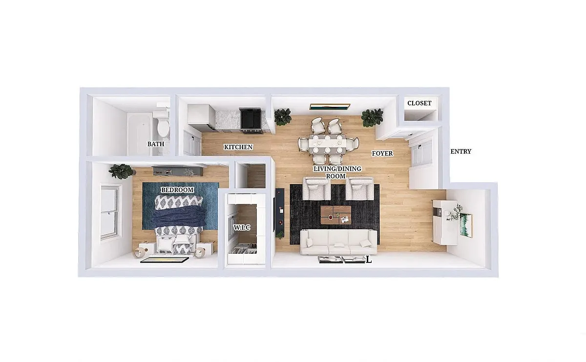 Floor plan Glory (Renovated)