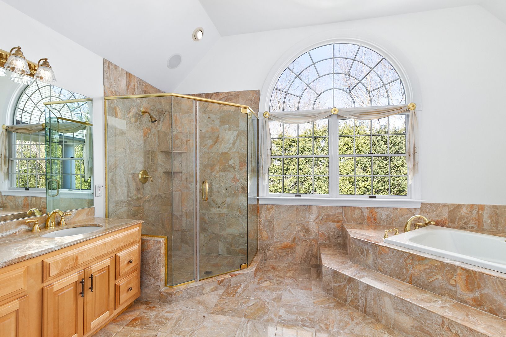  Large Marble Master Bath