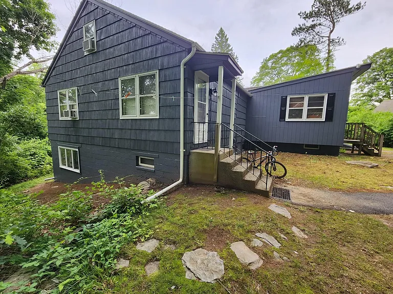 1 bedroom apt is in back of house with separate entrance.