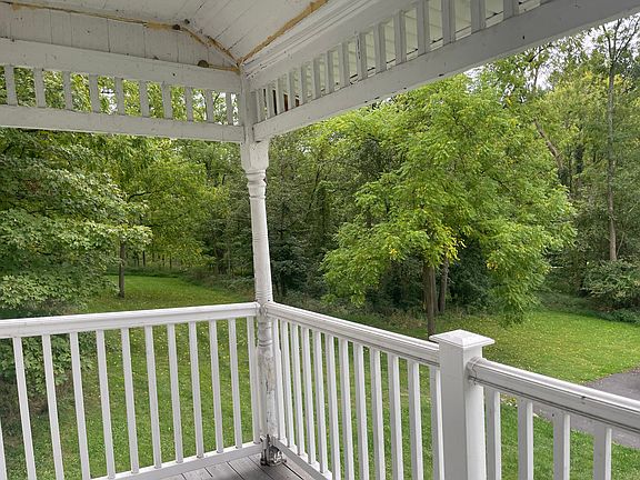 Private balcony overlooking the yard