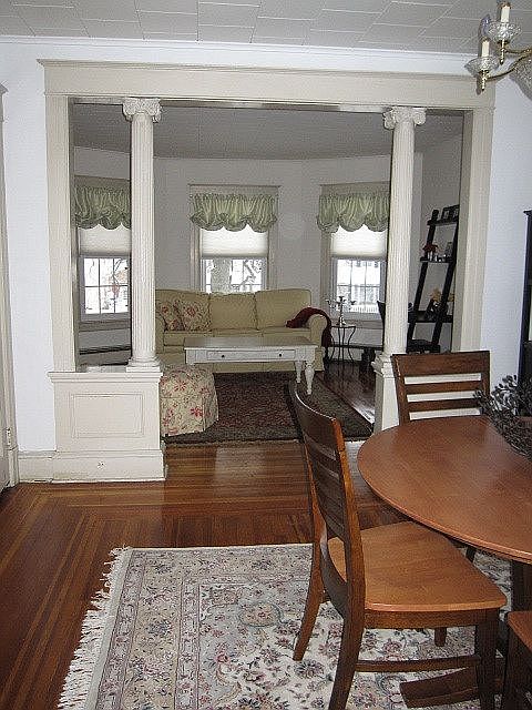 View from dining room