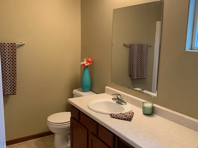 En suite bathroom