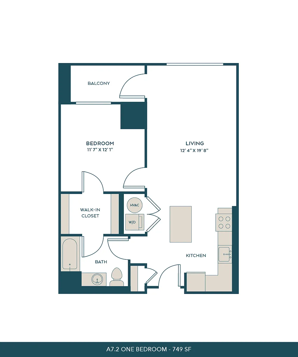 Floor plan A7b