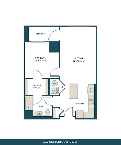 Floor plan A7b