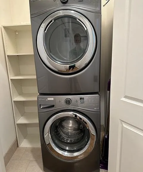 Duet Front loading washer and dryer. Full size.