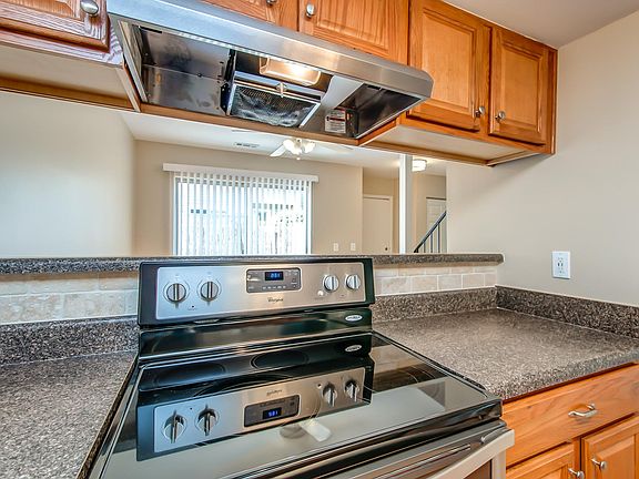 Kitchen with stainless steel appliances
