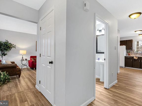 Bright, open floor plan boasting new flooring